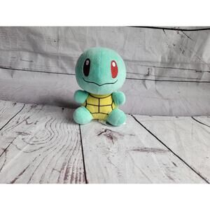 Pokemon Center Squirtle Schiggy 2018 Soft Stuffed Plush Toy Doll 6 Inches